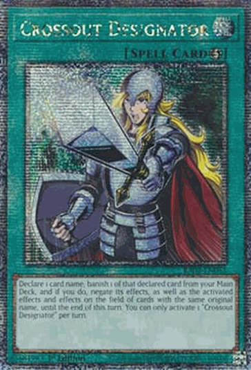 Crossout Designator (V.5 - Quarter Century Secret Rare)