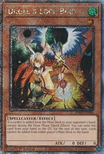 Droll & Lock Bird (V.9 - Quarter Century Secret Rare)