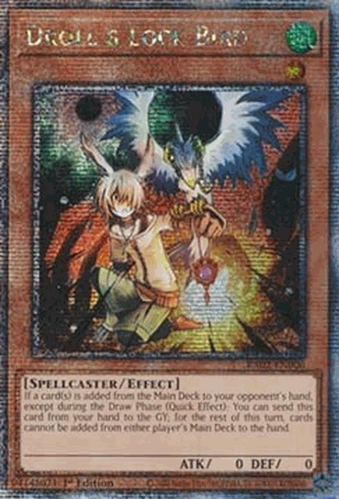 Droll & Lock Bird (V.9 - Quarter Century Secret Rare)