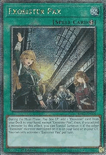 Exosister Pax (V.5 - Quarter Century Secret Rare)