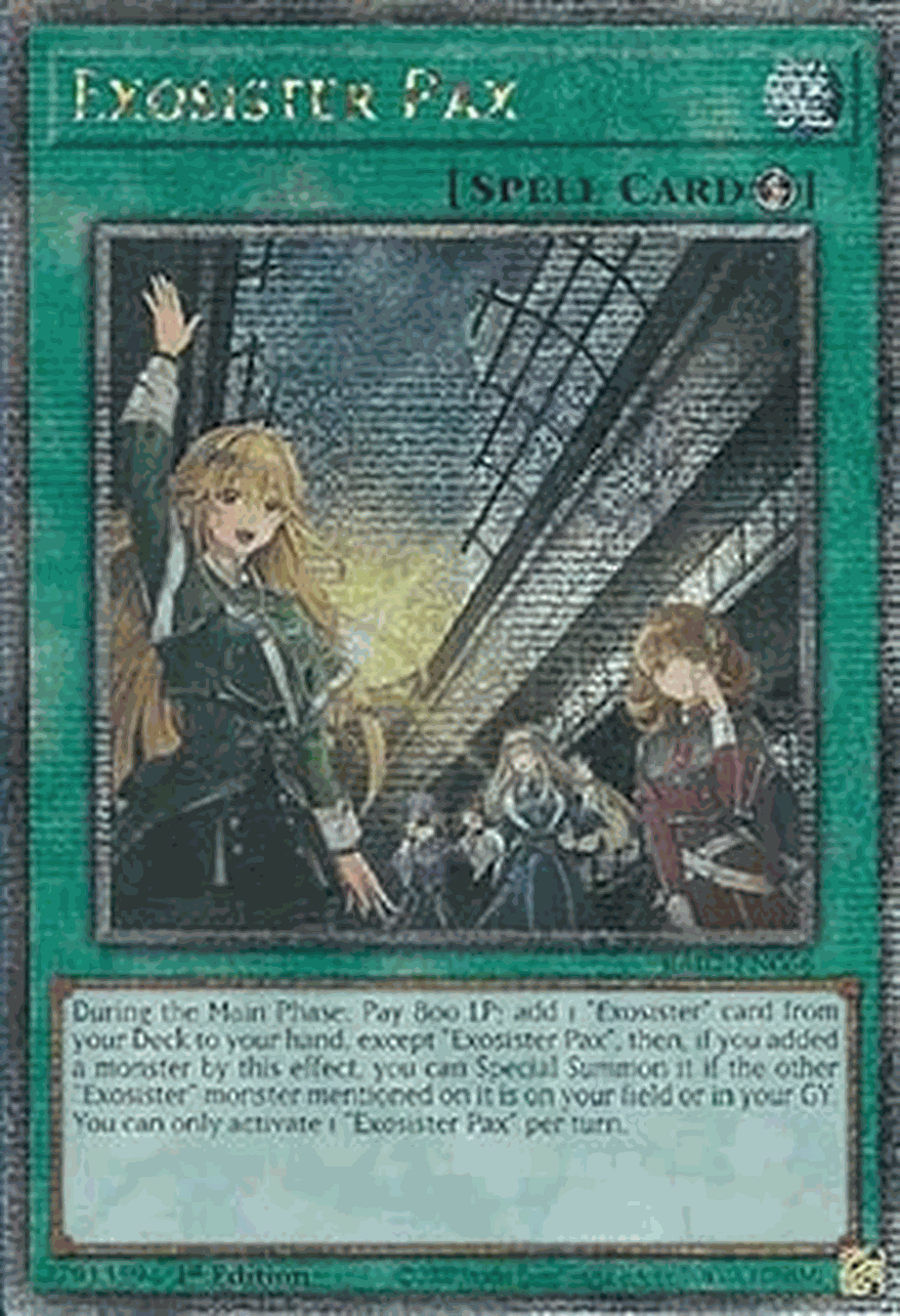 Exosister Pax (V.5 - Quarter Century Secret Rare)