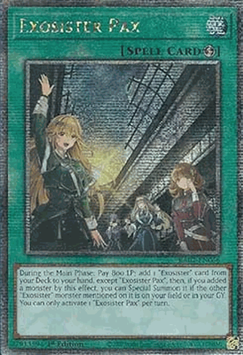 Exosister Pax (V.5 - Quarter Century Secret Rare)
