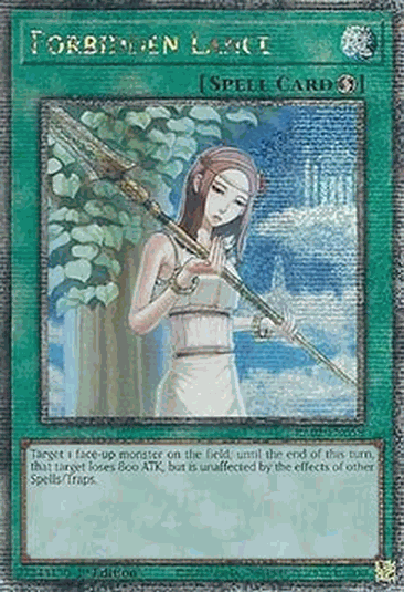 Forbidden Lance (V.5 - Quarter Century Secret Rare)