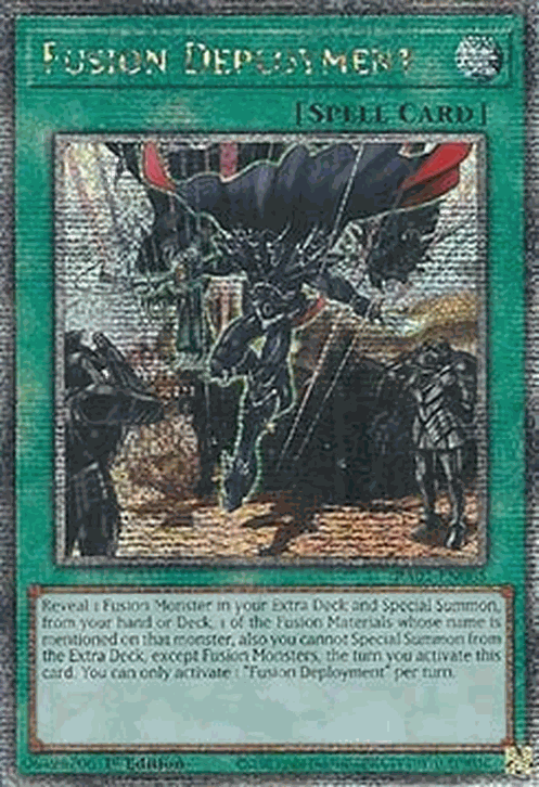 Fusion Deployment (V.5 - Quarter Century Secret Rare)