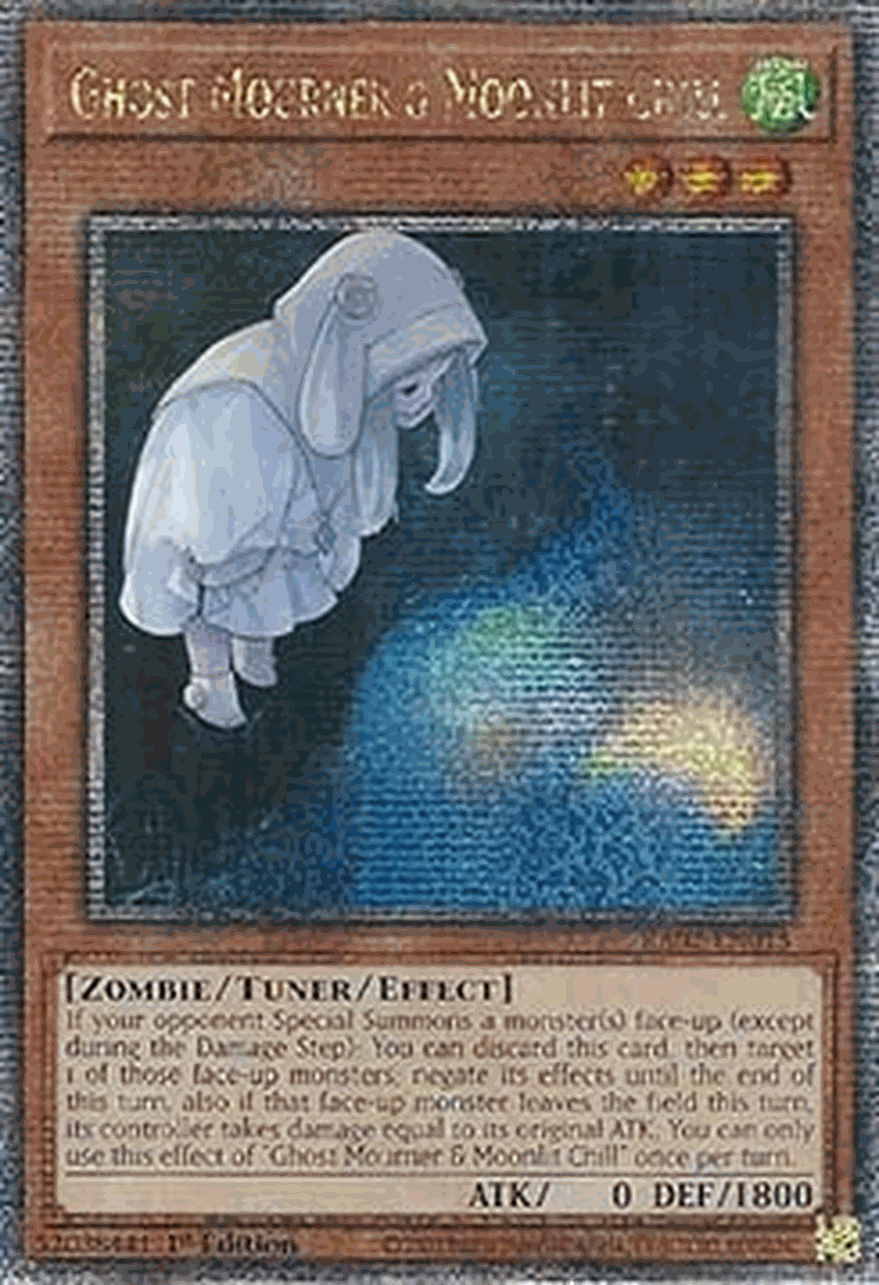Ghost Mourner & Moonlit Chill (V.5 - Quarter Century Secret Rare)