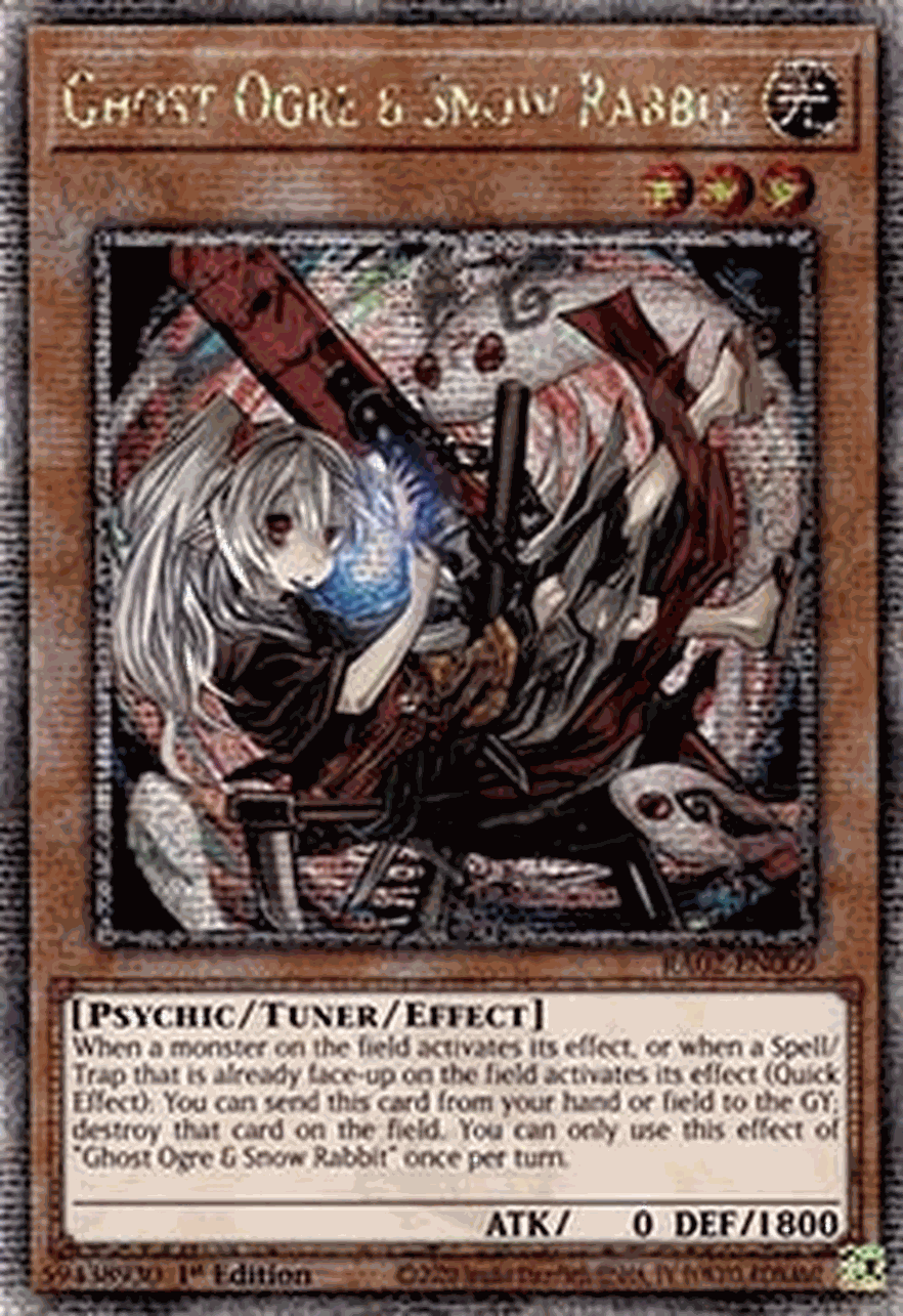Ghost Ogre & Snow Rabbit (V.5 - Quarter Century Secret Rare)