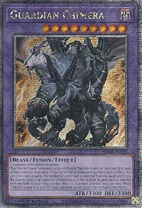 Guardian Chimera (V.5 - Quarter Century Secret Rare)