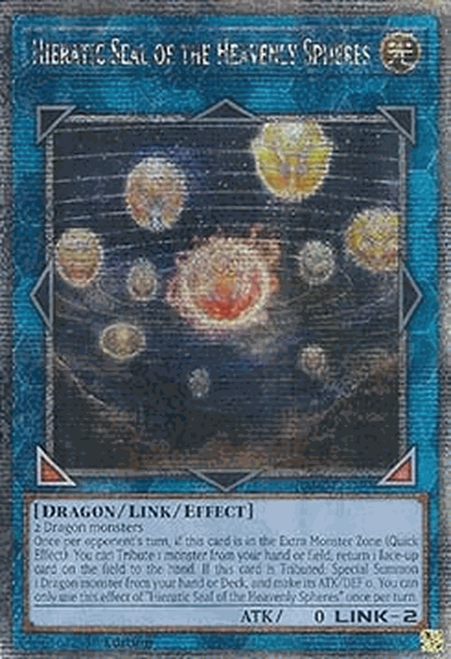 Hieratic Seal of the Heavenly Spheres (V.5 - Quarter Century Secret Rare)