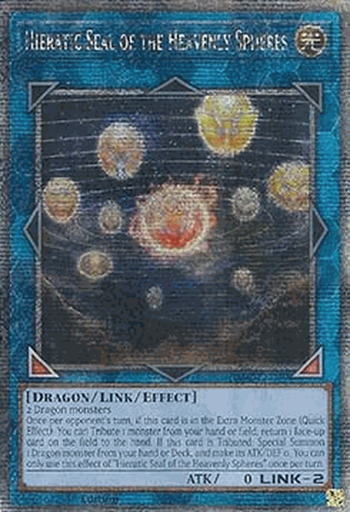 Hieratic Seal of the Heavenly Spheres (V.5 - Quarter Century Secret Rare)