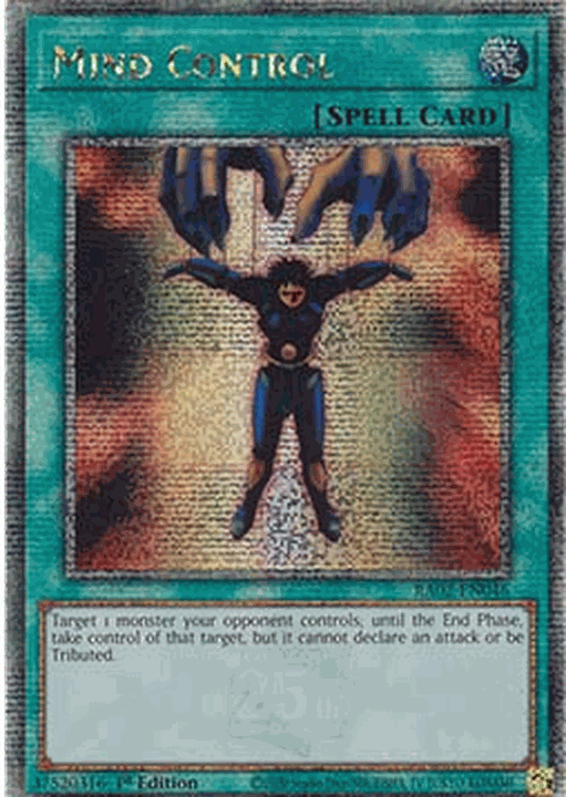 Mind Control (V.5 - Quarter Century Secret Rare)