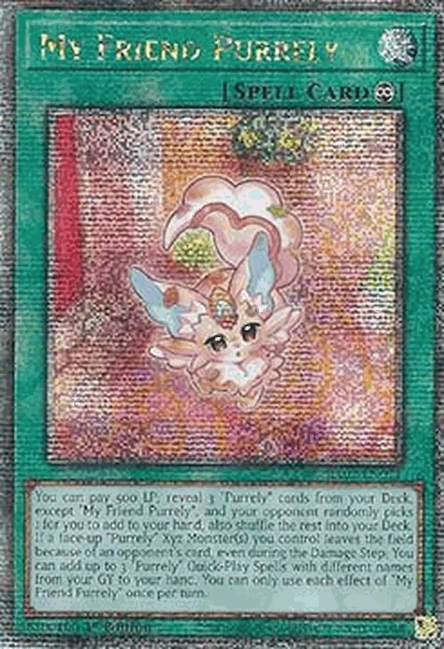 My Friend Purrely (V.5 - Quarter Century Secret Rare)