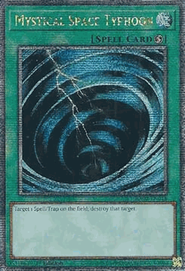Mystical Space Typhoon (V.5 - Quarter Century Secret Rare)