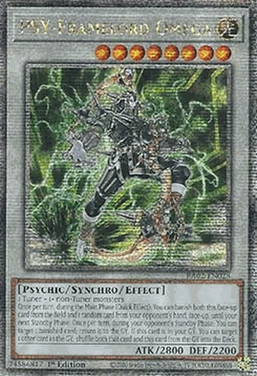 PSY-Framelord Omega (V.5 - Quarter Century Secret Rare)