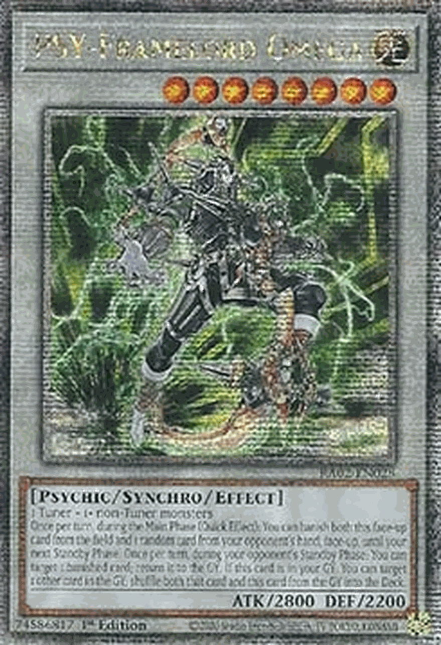 PSY-Framelord Omega (V.5 - Quarter Century Secret Rare)