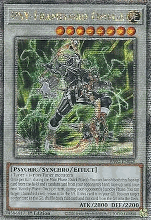 PSY-Framelord Omega (V.5 - Quarter Century Secret Rare)