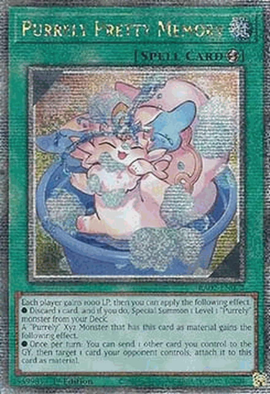 Purrely Pretty Memory (V.5 - Quarter Century Secret Rare)