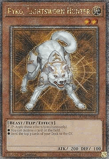 Ryko, Lightsworn Hunter (V.5 - Quarter Century Secret Rare)