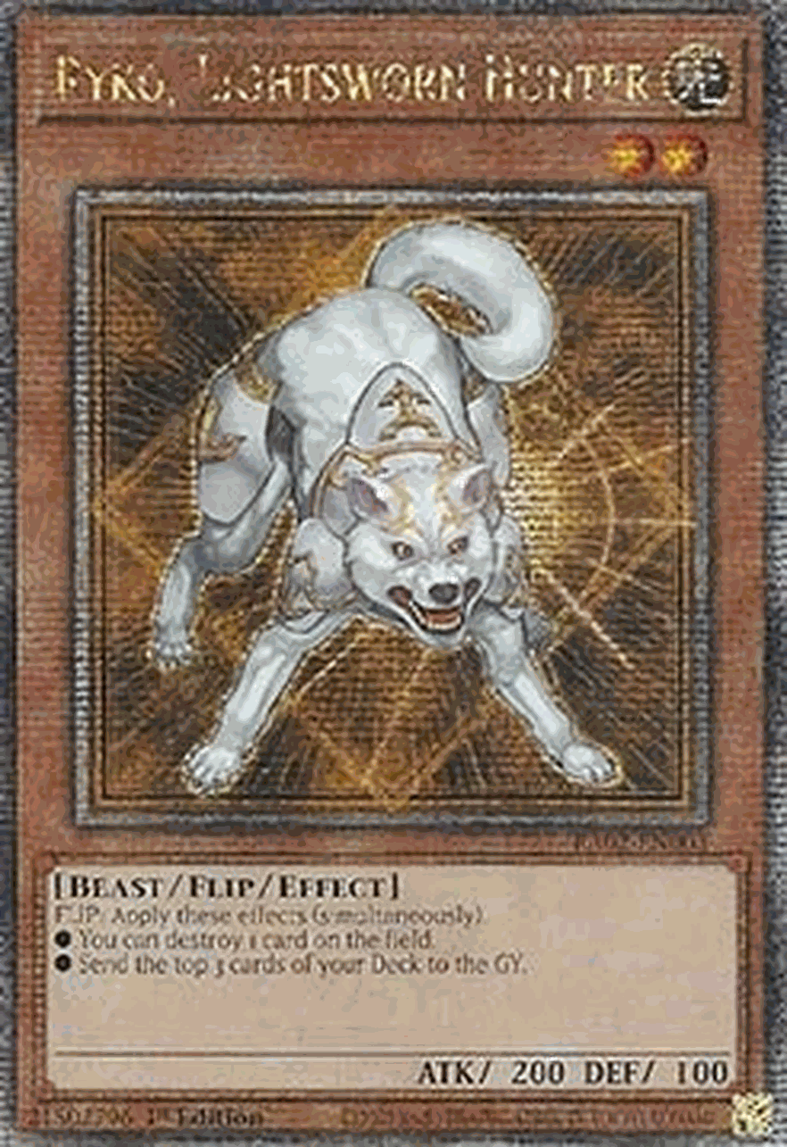 Ryko, Lightsworn Hunter (V.5 - Quarter Century Secret Rare)