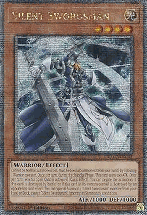 Silent Swordsman (V.5 - Quarter Century Secret Rare)