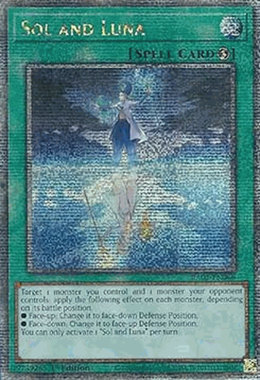 Sol and Luna (V.5 - Quarter Century Secret Rare)
