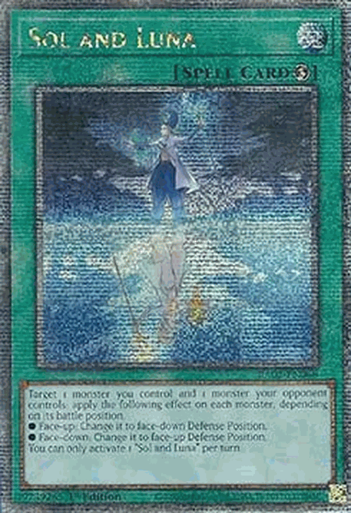 Sol and Luna (V.5 - Quarter Century Secret Rare)
