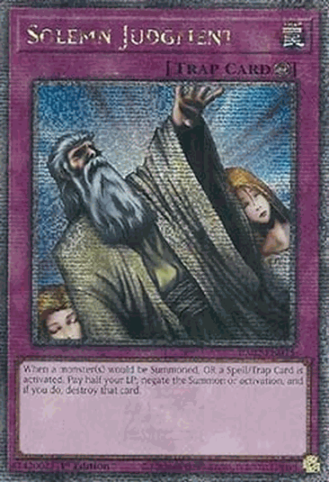 Solemn Judgment (V.5 - Quarter Century Secret Rare)