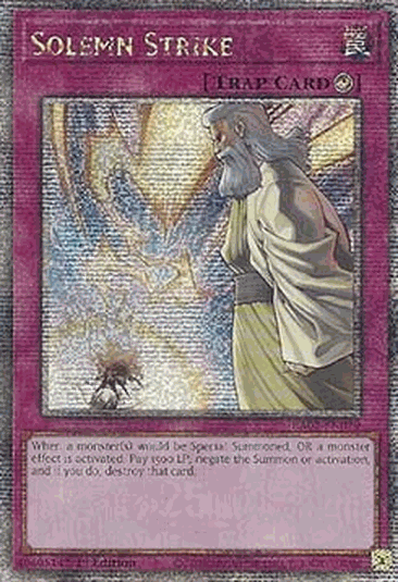 Solemn Strike (V.5 - Quarter Century Secret Rare)