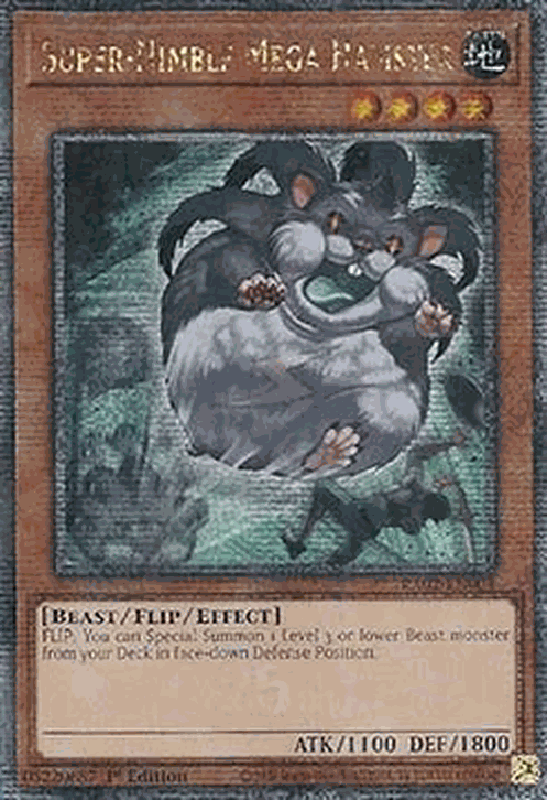 Super-Nimble Mega Hamster (V.5 - Quarter Century Secret Rare)