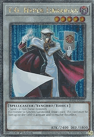 T.G. Hyper Librarian (V.5 - Quarter Century Secret Rare)