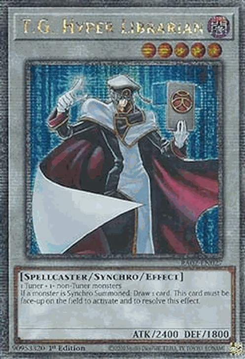 T.G. Hyper Librarian (V.5 - Quarter Century Secret Rare)