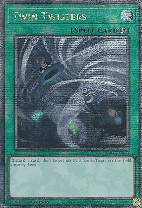 Twin Twisters (V.5 - Quarter Century Secret Rare)