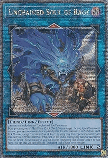 Unchained Soul of Rage (V.5 - Quarter Century Secret Rare)