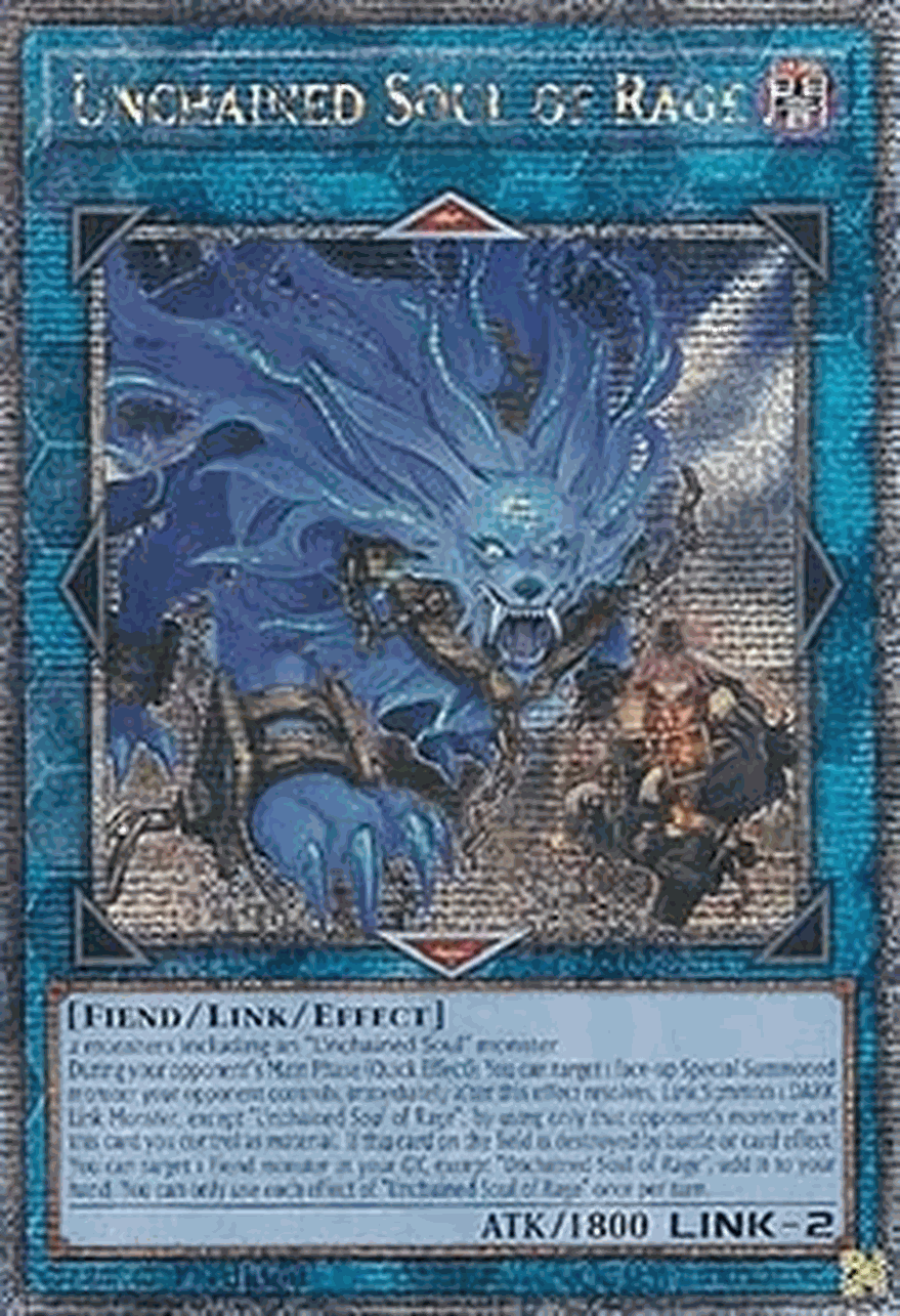 Unchained Soul of Rage (V.5 - Quarter Century Secret Rare)