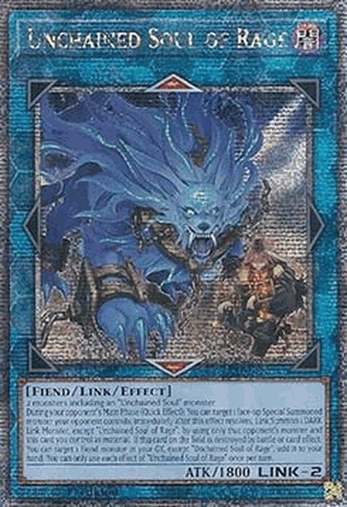 Unchained Soul of Rage (V.5 - Quarter Century Secret Rare)