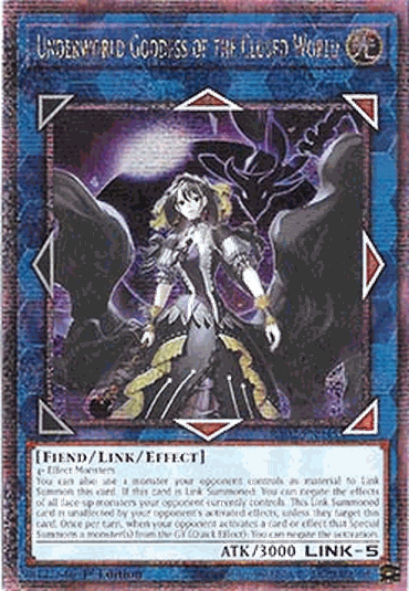 Underworld Goddess of the Closed World (V.5 - Quarter Century Secret Rare)