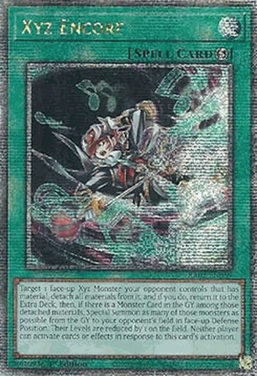 Xyz Encore (V.5 - Quarter Century Secret Rare)