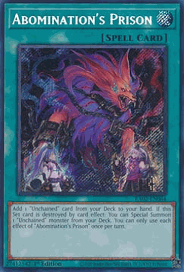 Abomination’s Prison (V.3 - Secret Rare)