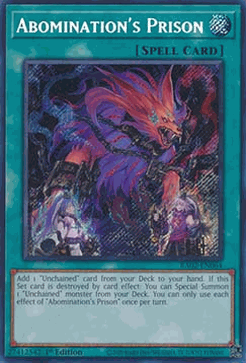 Abomination’s Prison (V.3 - Secret Rare)