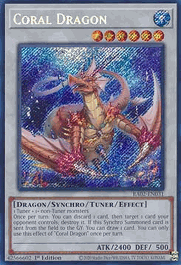 Coral Dragon (V.3 - Secret Rare)