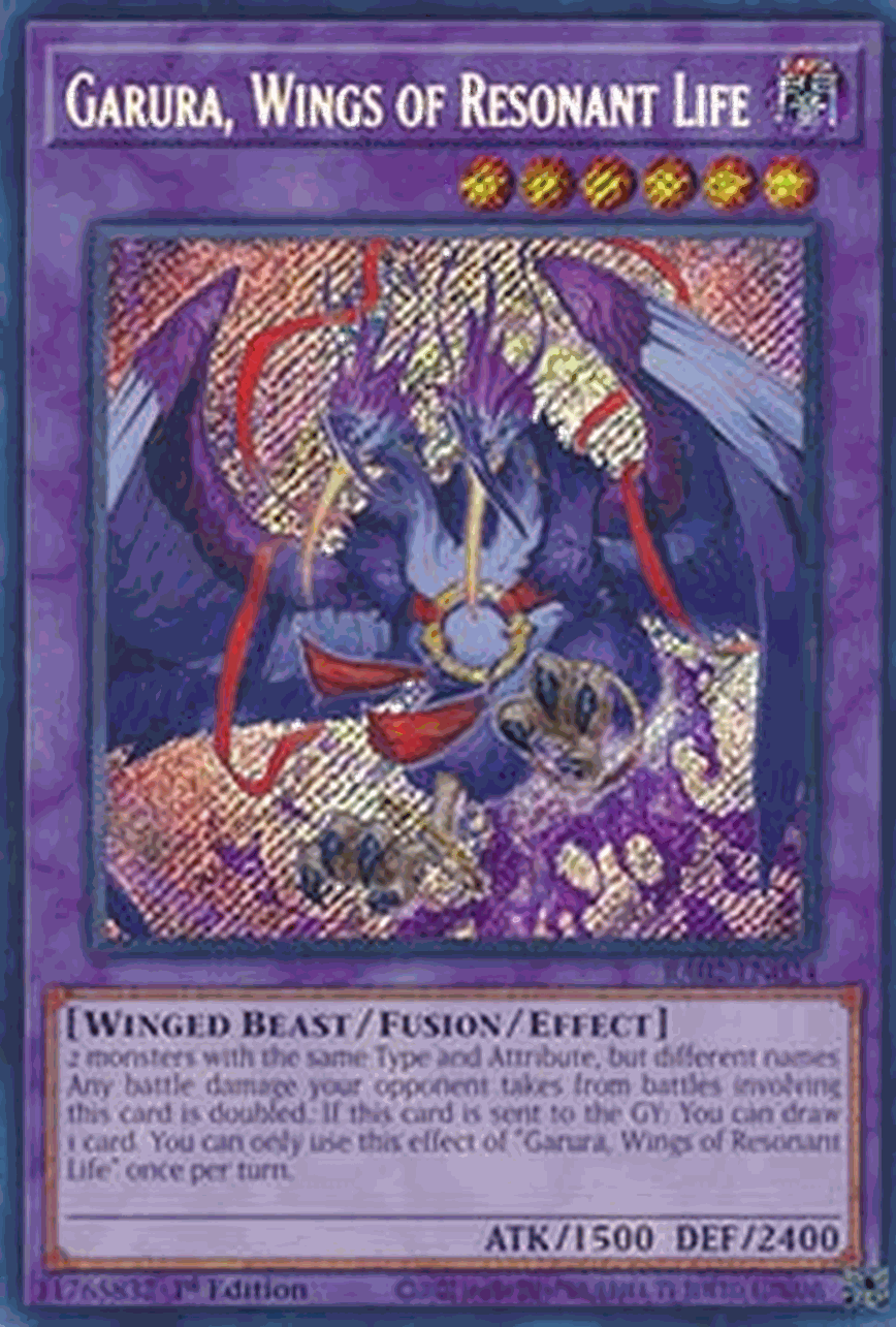 Garura, Wings of Resonant Life (V.3 - Secret Rare)