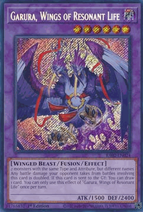 Garura, Wings of Resonant Life (V.3 - Secret Rare)