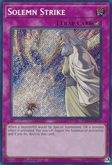 Solemn Strike (V.3 - Secret Rare)