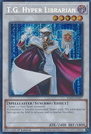 T.G. Hyper Librarian (V.3 - Secret Rare)