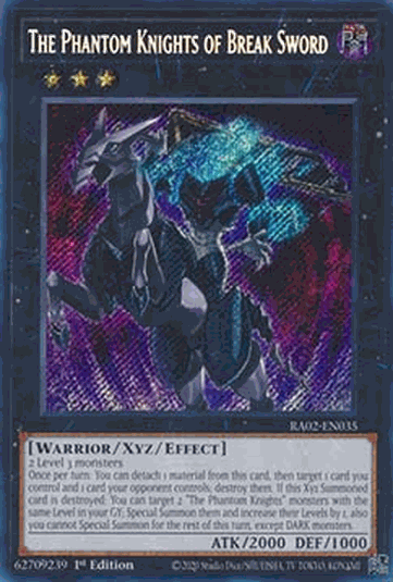 The Phantom Knights of Break Sword (V.3 - Secret Rare)