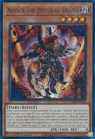 Aluber the Jester of Despia (V.2 - Ultra Rare)