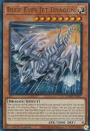 Blue-Eyes Jet Dragon (V.2 - Ultra Rare)