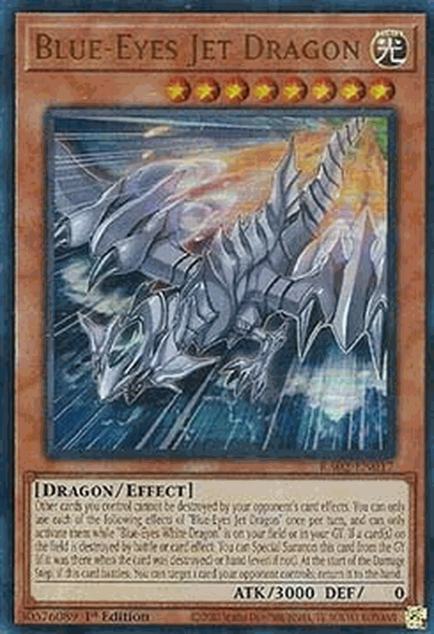 Blue-Eyes Jet Dragon (V.2 - Ultra Rare)