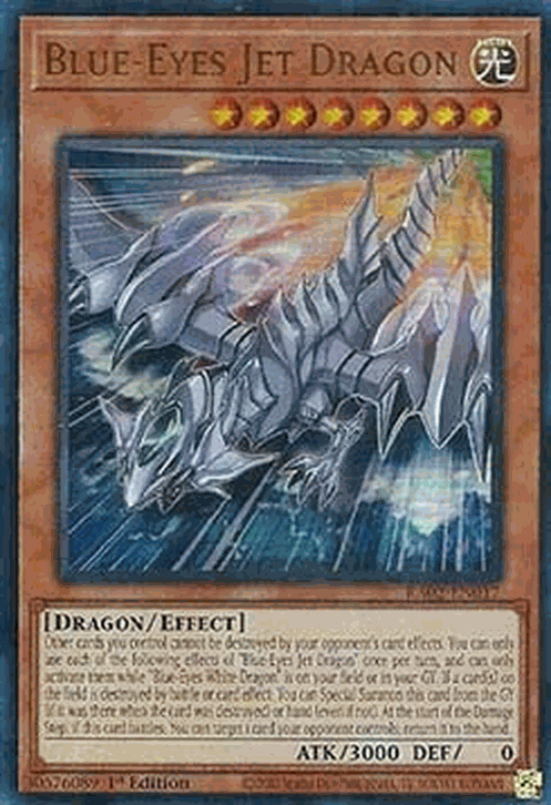 Blue-Eyes Jet Dragon (V.2 - Ultra Rare)