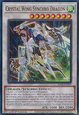 Crystal Wing Synchro Dragon (V.2 - Ultra Rare)