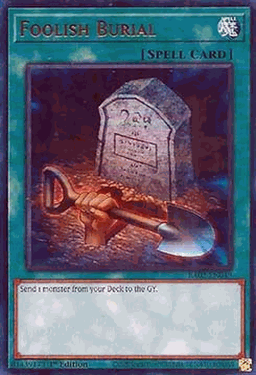 Foolish Burial (V.2 - Ultra Rare)